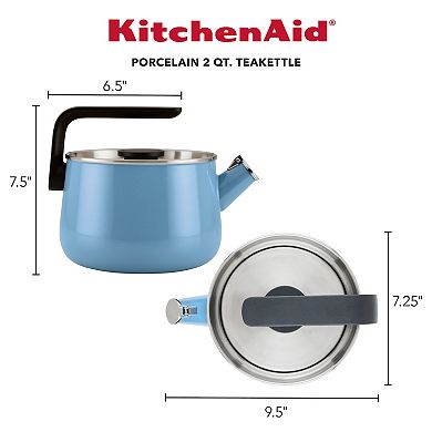 KitchenAid Enamel-on-Steel Tea Kettle