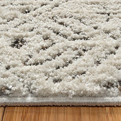Gertmenian Sydney Senna Faded Cream Scroll Area Rug