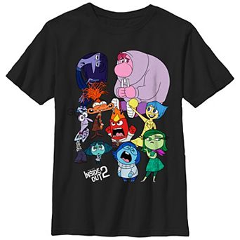 Disney / Pixar's Inside Out 2 Emotions Group Boys 8-20 Graphic Tee