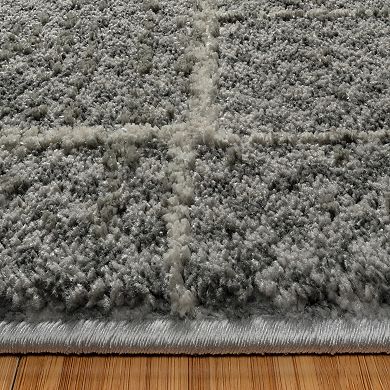 Gertmenian Trevi Zalo Interlinked Linework Area Rug