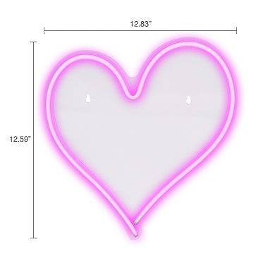 Belle Maison LED Heart Wall Decor