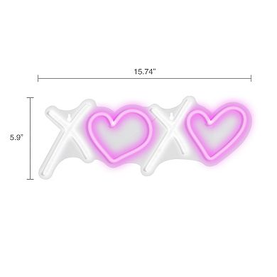 Belle Maison LED XOXO Wall Decor
