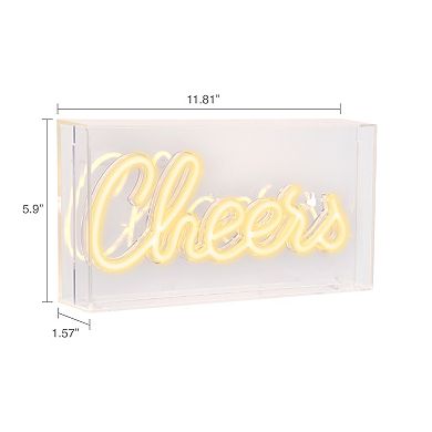 Belle Maison LED Cheers Table Decor