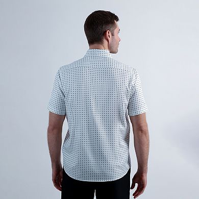 Men's Haggar Short Sleeve Performance Button-Down Shirt