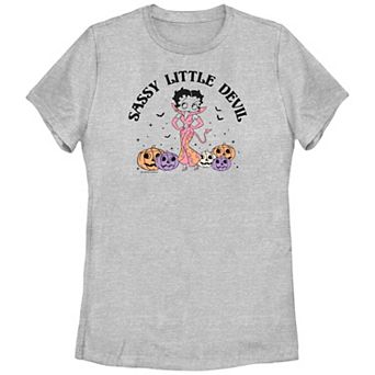 Juniors' Betty Boop Sassy Little Devil Graphic Tee