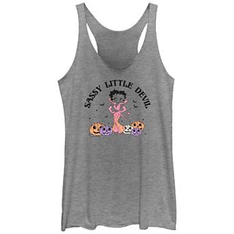 Juniors' Betty Boop Sassy Little Devil Racerback Tank Top