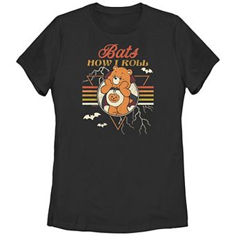 Juniors' Care Bears Bats How I Roll Graphic Tee