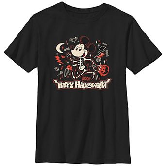 Disney's Mickey Mouse Happy Halloween Boys 6-20 Graphic Tee