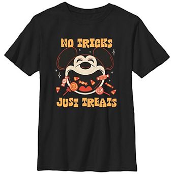 Disney's Mickey Mouse No Tricks Just Treats Boys 8-20 Graphic Tee