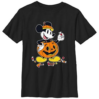 Disney's Mickey Mouse Pumpkin Costume Boys 8-20 Graphic Tee
