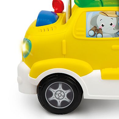 Enviro-Mental Toy Brilliant Beginnings Ride 'Em Tiger Safari Foot to Floor Ride-on Activity Bus