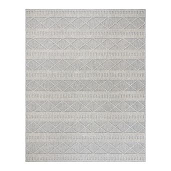 Gertmenian Malini Brindi Argyle Striped Area Rug