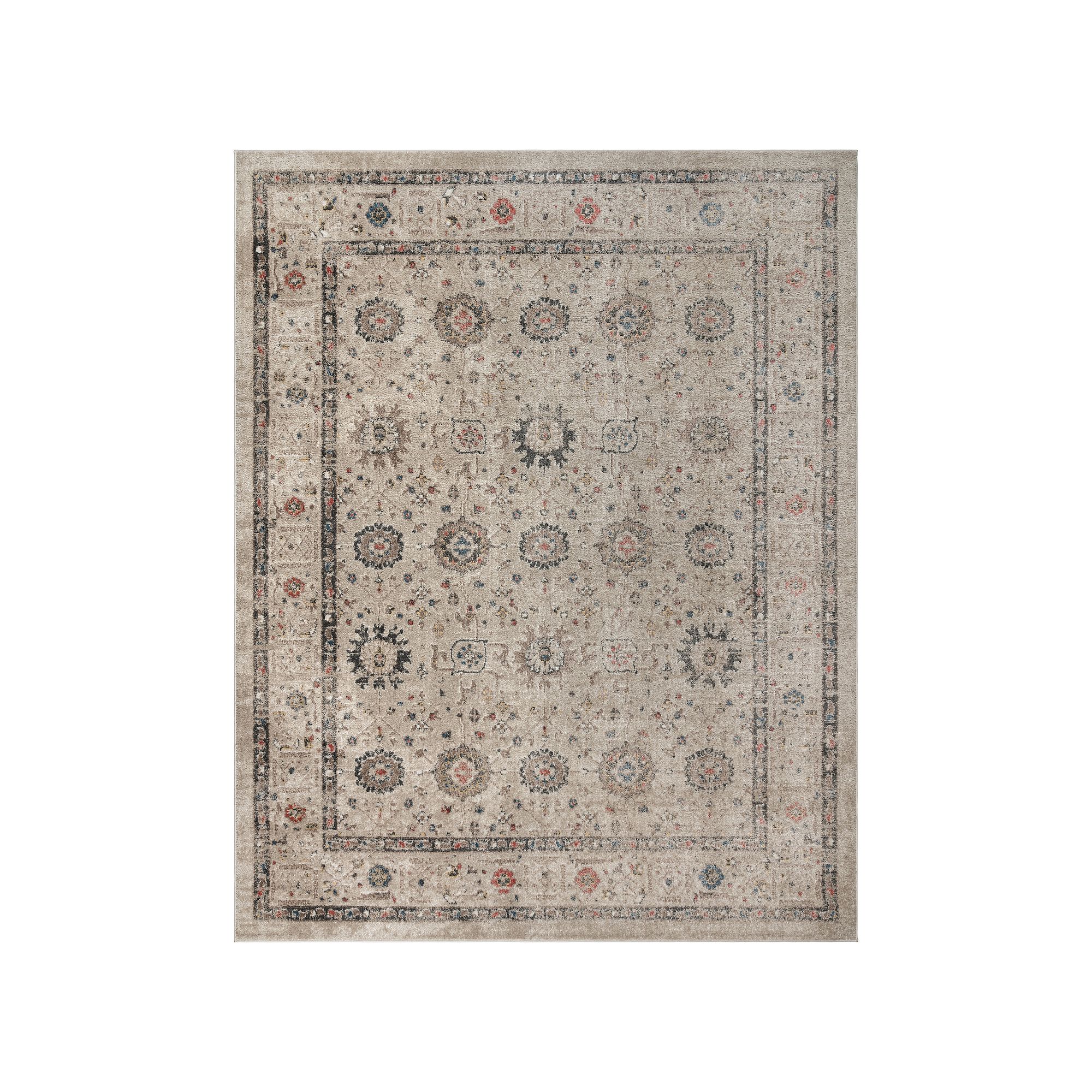 Gertmenian Heirloom Dov Bohemian Medallion Area Rug, Ivory
