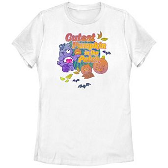 Juniors' Care Bears Cutest Pumpkin In The Patch Graphic Tee