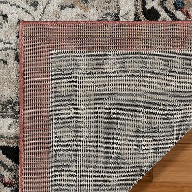 Gertmenian Heirloom Fluer Rose Bohemian Medallion Area Rug