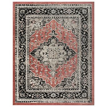 Gertmenian Heirloom Fluer Rose Bohemian Medallion Area Rug