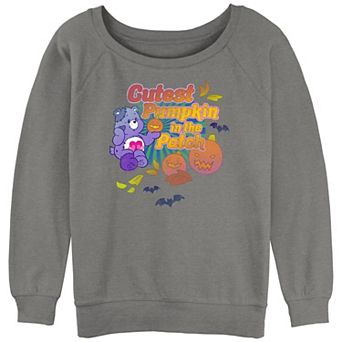 Juniors' Care Bears Cutest Pumpkin In The Patch Graphic Pullover