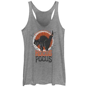 Disney's Hocus Pocus Mr. Binx It's Just A Bunch Of Hocus Pocus Juniors' Racerback Tank Top