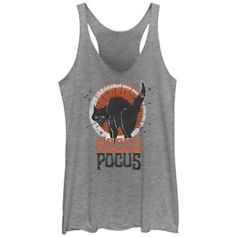 Disney's Hocus Pocus Mr. Binx It's Just A Bunch Of Hocus Pocus Juniors' Racerback Tank Top