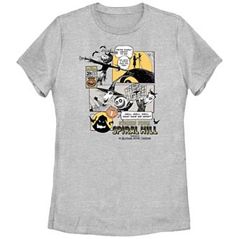 Disney's The Nightmare Before Christmas Stories From Spiral Hill Juniors' Graphic Tee