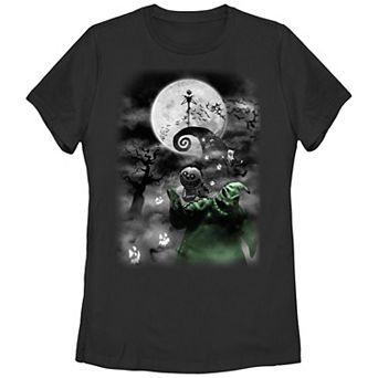 Disney's The Nightmare Before Christmas Scary Night Juniors' Graphic Tee