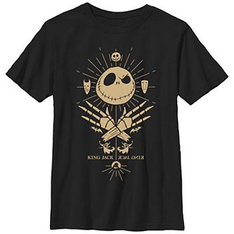 Disney's The Nightmare Before Christmas King Jack Boys 8-20 Graphic Tee