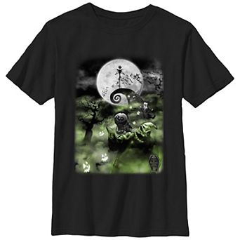 Disney's The Nightmare Before Christmas Scary Night Boys 8-20 Graphic Tee