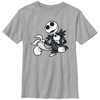 Disney's The Nightmare Before Christmas Jack Petting Zero Boys 8-20 Graphic Tee