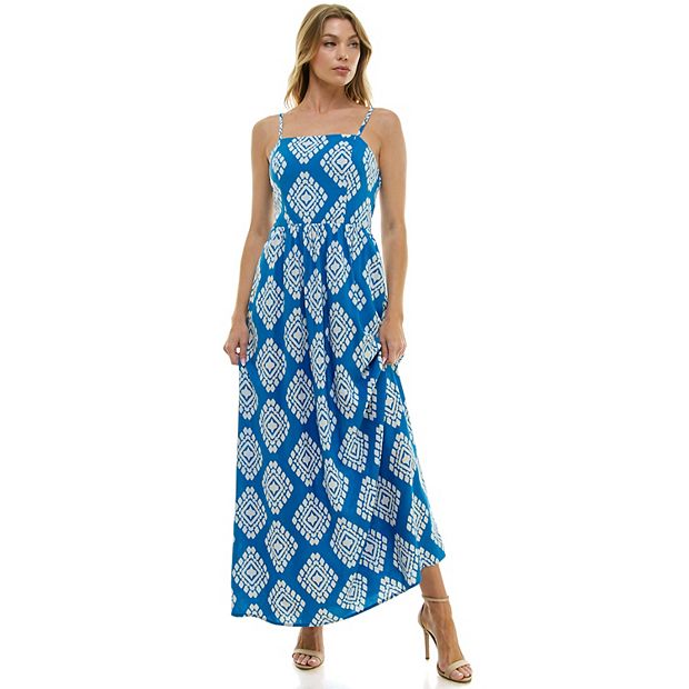as u wish blue dress Engagement Photoshoot Floral Embroidery Lace Boho Maxi Party Dress  Homecoming – Shop Hearts main image 1