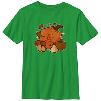 Boys 8-20 Dungeons & Dragons Pumpkin Die Graphic Tee