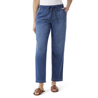 Women's Gloria Vanderbilt Knitology Anya Drawstring Straight Leg Jeans