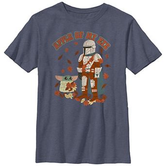 Boys 8-20 Star Wars The Mandalorian Grogu Apple Of My Eye Graphic Tee
