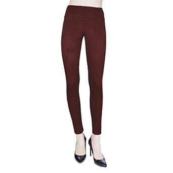 Women's Duranza Suede Ankle Length Fashion Leggings