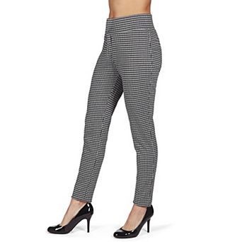 Slim Houndstooth Shaping Leggings