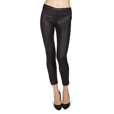 Women's Palleja Cobbled Leather Look Leggings