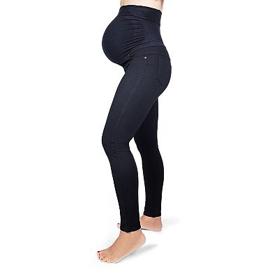 Women's Ponte Comfort Stretch Maternity Support Leggings