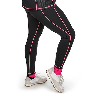 Women's Neon Stitching High-waist Performance Shaping Leggings