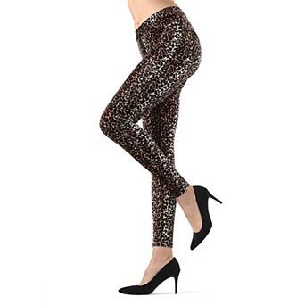 Vivacious Leopard Cropped Stretch Legging