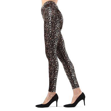 Vivacious Leopard Cropped Stretch Legging