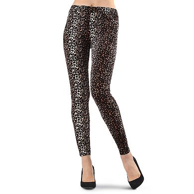 Vivacious Leopard Cropped Stretch Legging
