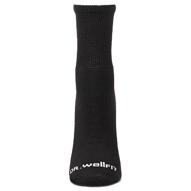 2 Pair Pack Diabetic Full Cushioned Quarter Socks