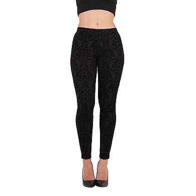 Women's Velvet Glory Damask Leggings
