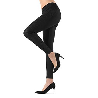 Paisley Boo Cotton Blend Leggings