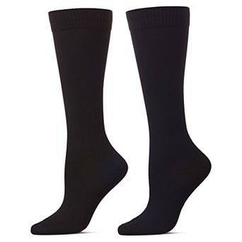 Women's 2 Pair Pack Tipped Compression Socks