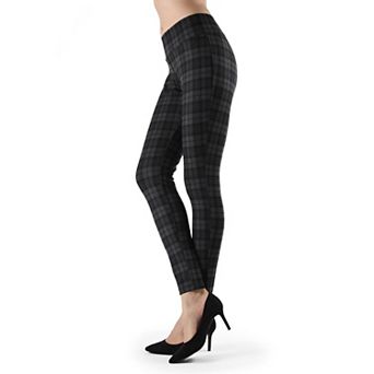 Evanesce Plaid Shaping Leggings