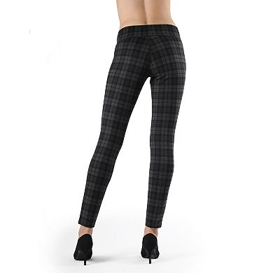 Evanesce Plaid Shaping Leggings