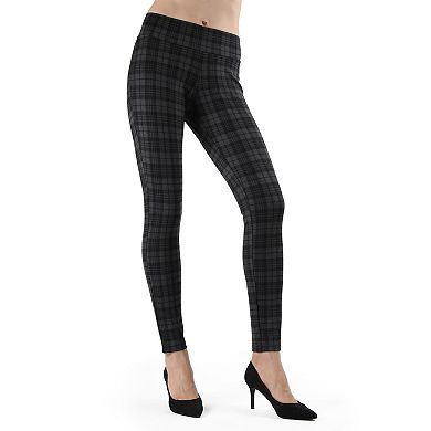 Evanesce Plaid Shaping Leggings