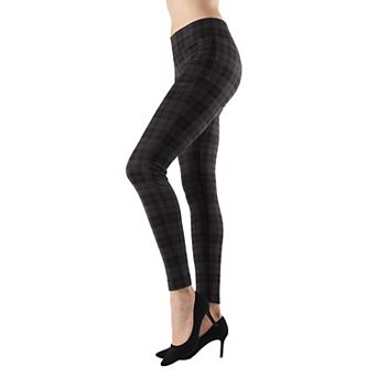 Contempo Plaid Shaping Leggings