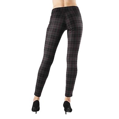 Contempo Plaid Shaping Leggings