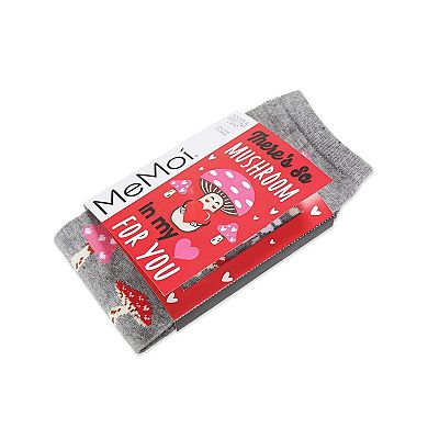 Feeling Mushy Greeting Card Crew Socks